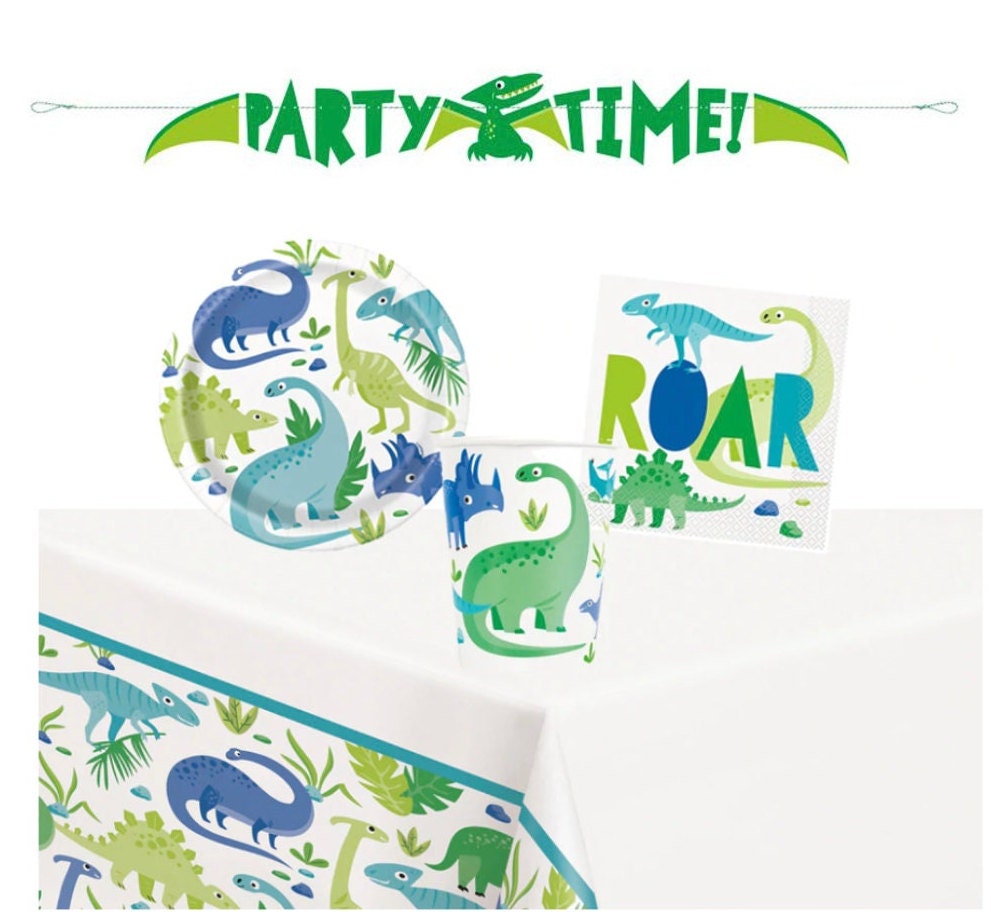 Dinosaur Party in A Box, Dinosaur Party Box, Dino Party Kit