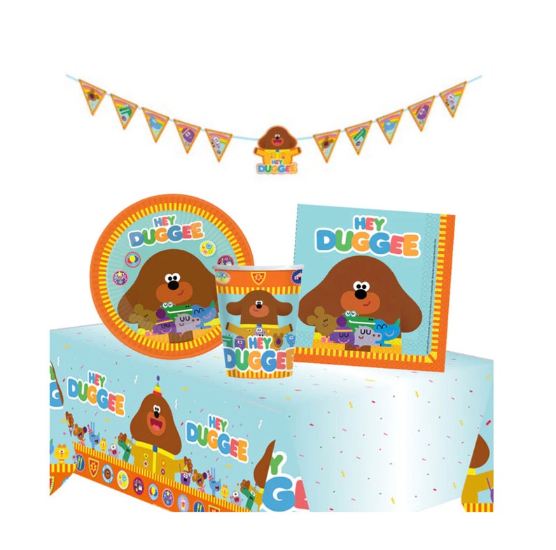 Hey Duggee Party Decorations/tableware Including Etsy