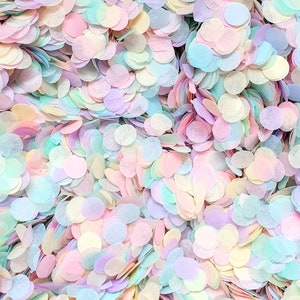 Pastel Confetti (1 Pack, 10g), Party Confetti, Pastel Party, Pastel Decorations, Pastel Theme, Pastel Coloured Confetti, Coloured Confetti