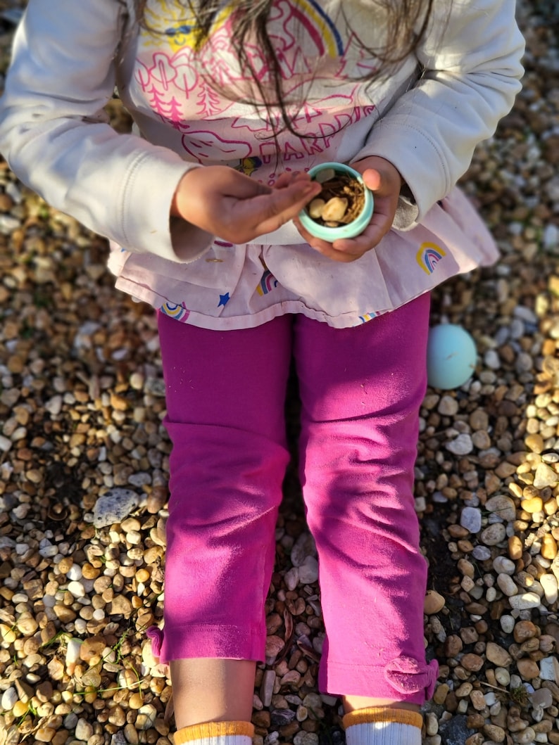 Childs Non Toxic Silicone Easter Egg ,Kids Eco Friendly Play Egg, Child's Hollow Easter Egg, Sensory Egg, Refillable Imaginary Play Egg, 12 image 6