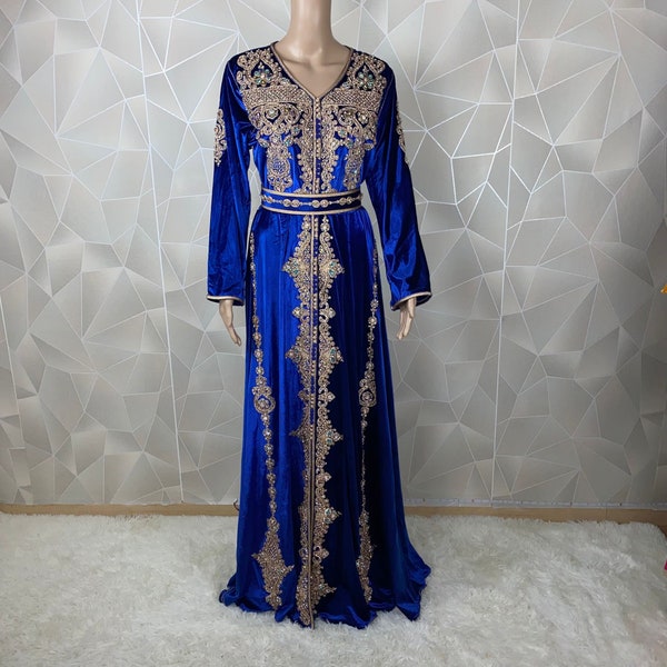 royal blue designer gowns