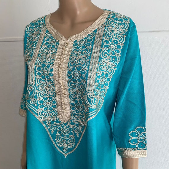 Traditional Moroccan Dress Jabador Woman Size L - Etsy