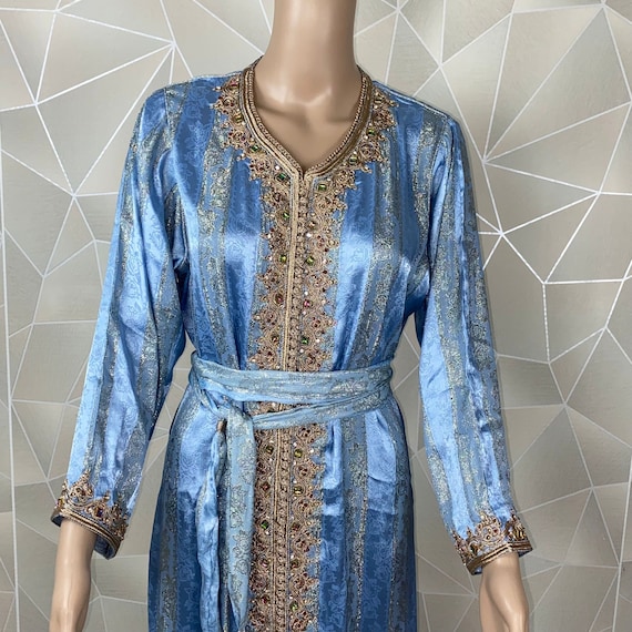 Randa Caftan Jawhara Simple Jawhara Caftan Off-White Bab Marrakesh