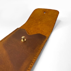 Astuccio per penne e matite in vera pelle, astuccio per matite, astuccio per penne, astuccio in pelle per pennello, astuccio per pennelli artistici, astuccio per penne in pelle, astuccio in pelle