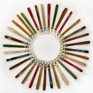 Correa de embrague de cuero genuino, correa de muñeca de cuero, asa de bolso de embrague de cuero, correas de bolso de cuero, bandolera de correas de bolso, correa de bolso