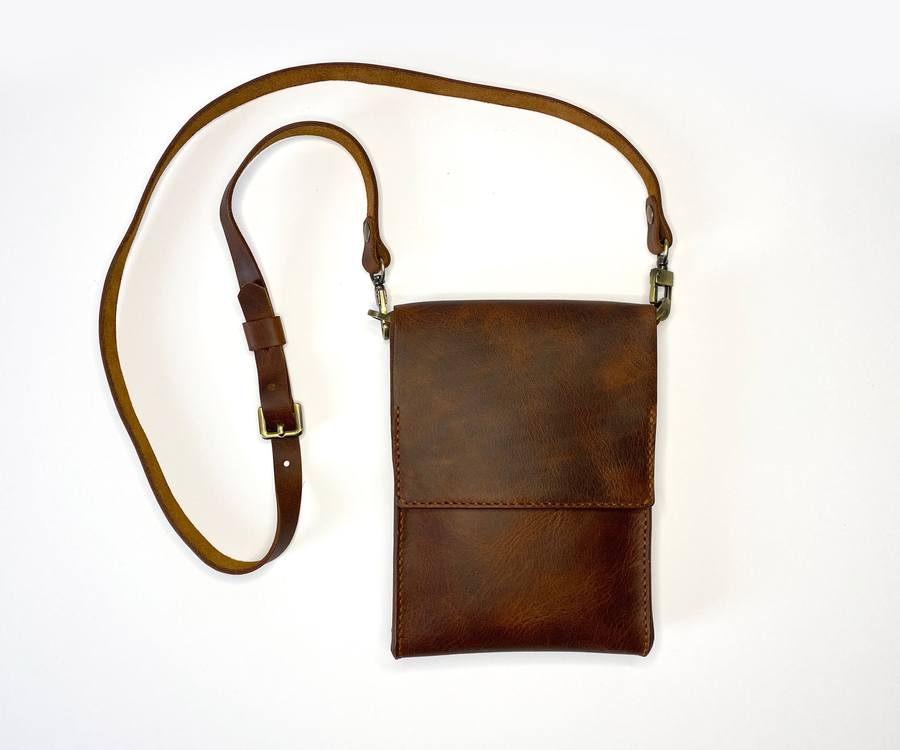 Leather Phone Pouch, Genuine Leather Phone Case , Leather Phone Bag