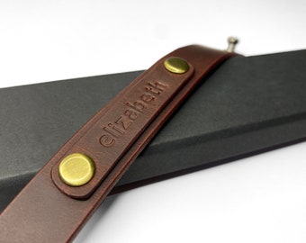Personalized Leather Bracelet, Genuine Leather Lracelet, Women's Leather bracelet, Men Leather Bracelet, Kids Leather Bracalet,