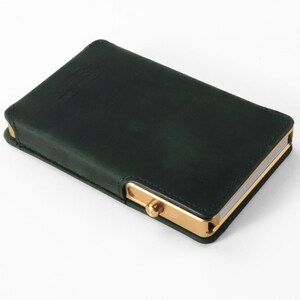 Cartera minimalista de Double Oak Essentials, regalo para hombre, billetera delgada de cuero, regalo para papá, envío gratuito en 2 días, edición Founder's Slim