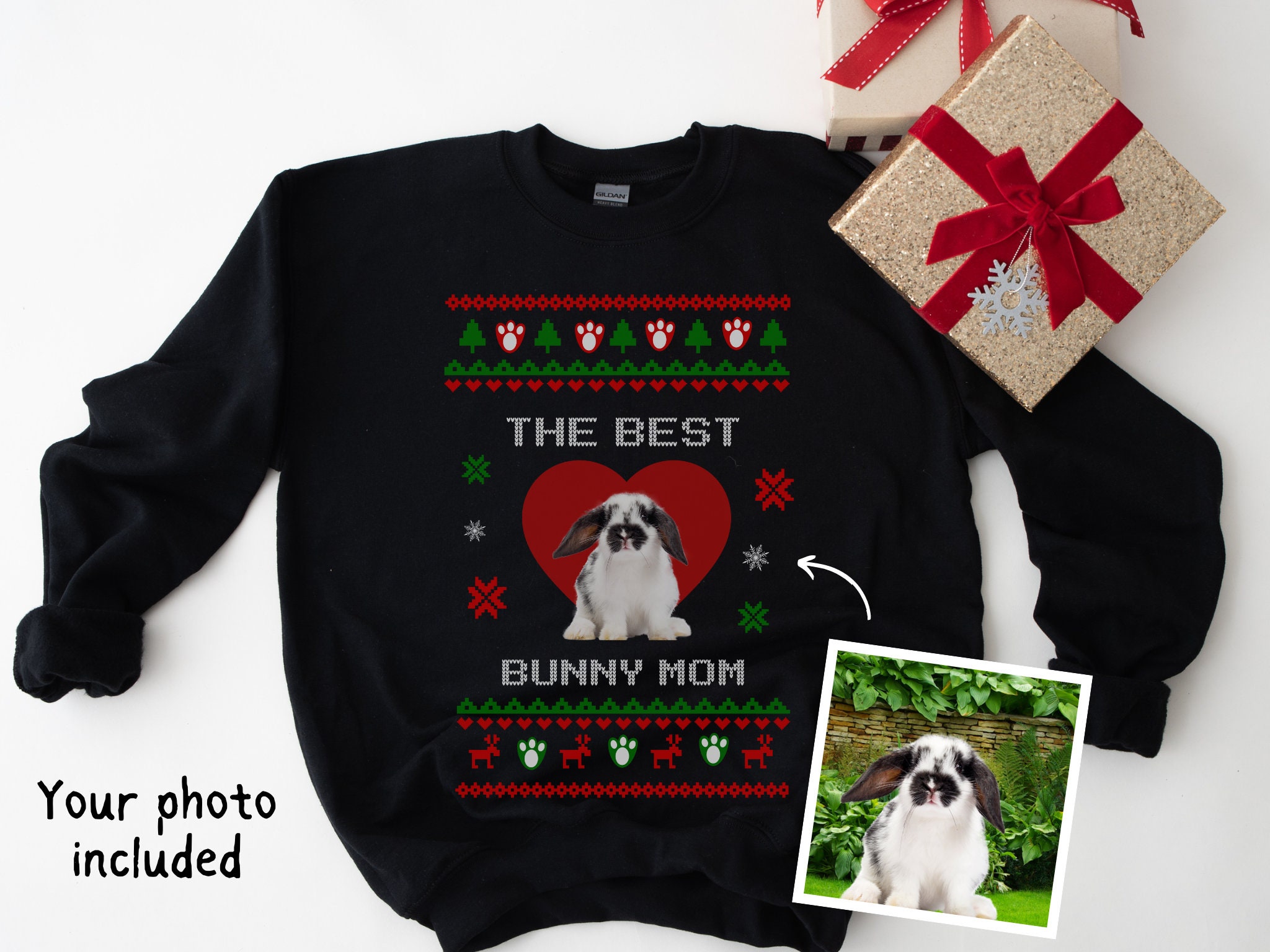 Rabbit Ugly Sweater - Etsy