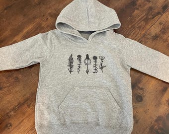 Tx Wildblumen Kleinkind Hoodie, Baby Pullover, Texas Sweatshirt