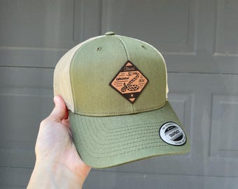 Gegründet 1836 Leder Patch Texas Trucker Hat