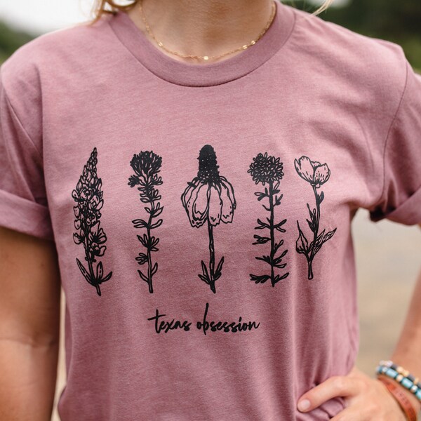 Texas Wildflowers Etsy