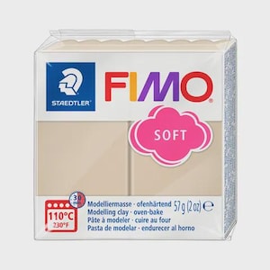 Fimo Staedtler Boetseerklei Fimo soft 57 gram sahara