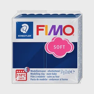 Fimo Staedtler Boetseerklei Fimo soft 57 gram windsor blauw