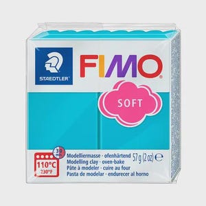 Fimo Staedtler Boetseerklei Fimo soft 57 gram pepermunt
