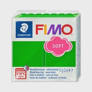Fimo Staedtler Boetseerklei Fimo soft 57 gram tropisch groen