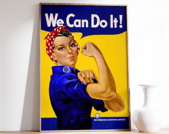Possiamo Farcela - Rosie La Rivettatrice - Poster Vintage - Italia - Foto 10