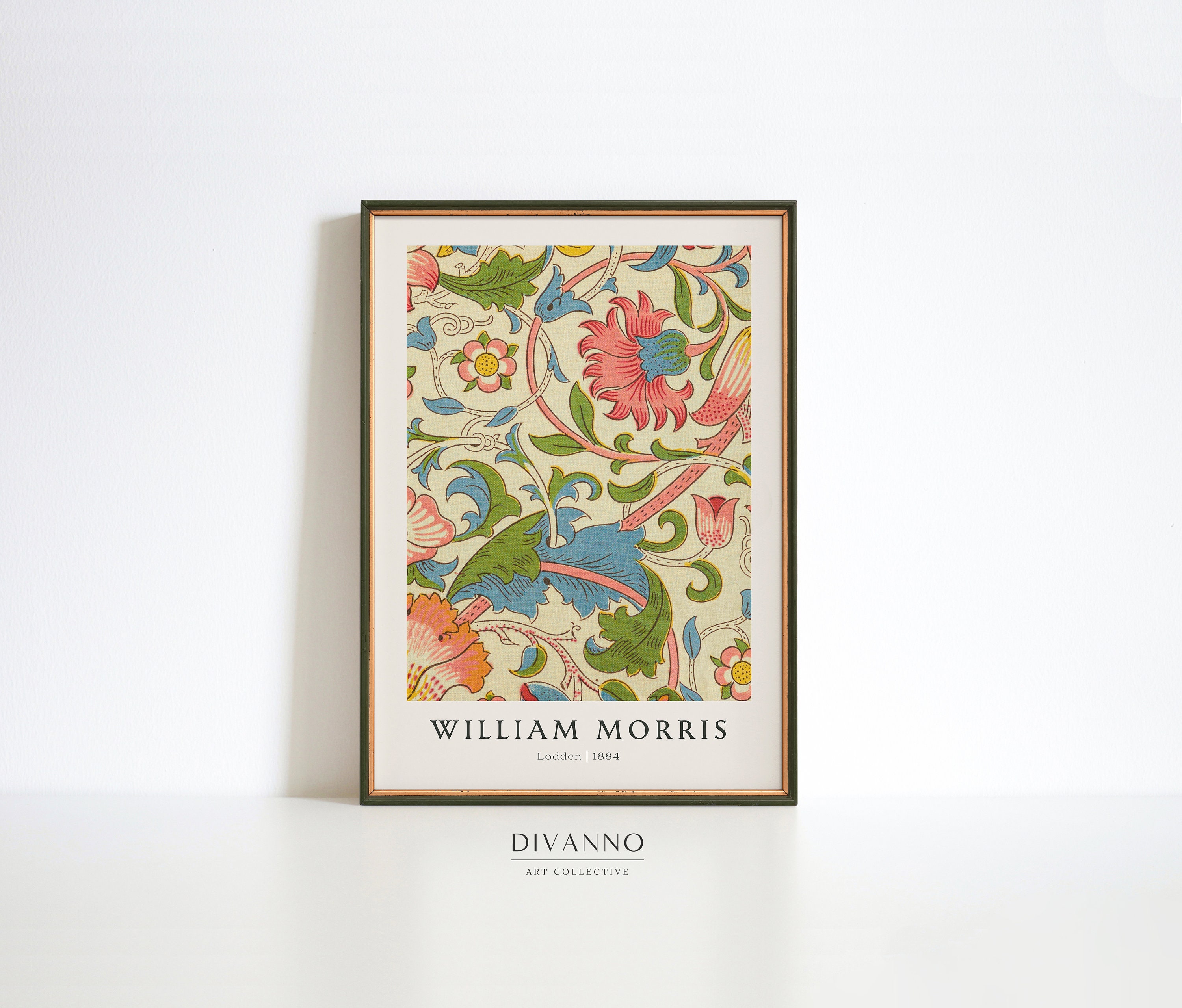 William Morris Prints Set of 3, Art Nouveau Floral Gallery Wall Art - Etsy