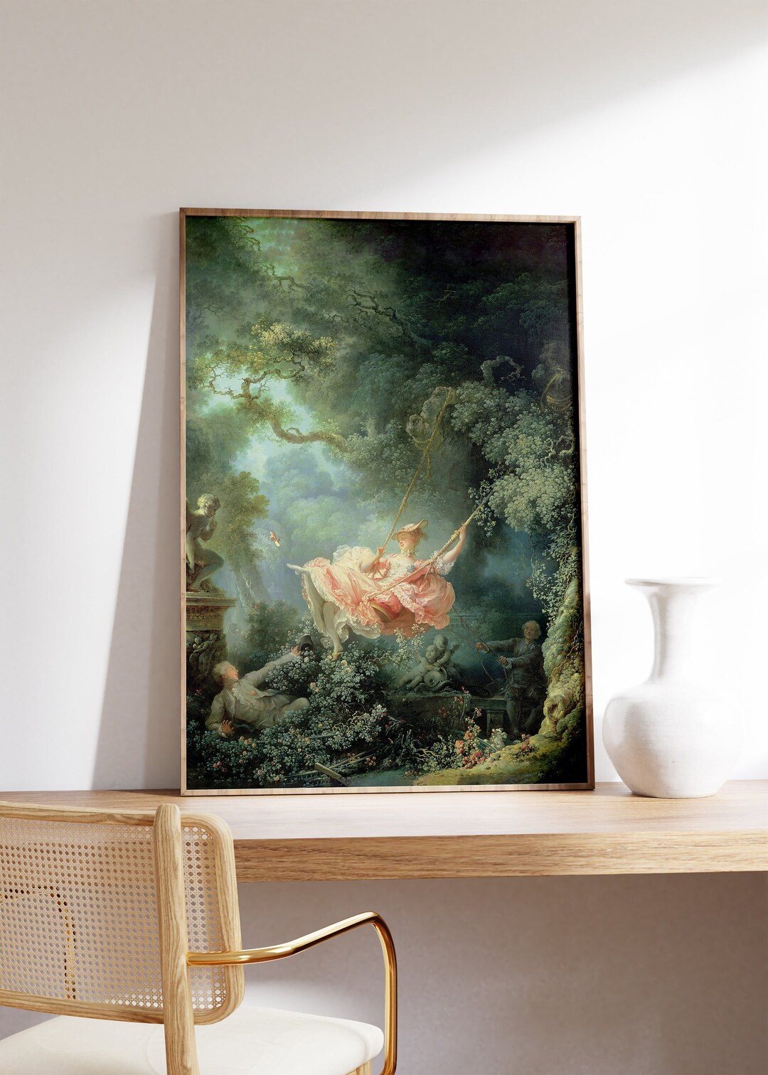 フランスアンティーク　油絵 風合いある色彩豊かな花の油絵