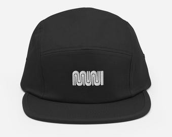 MUNI Five Panel Cap (White Color Way)
