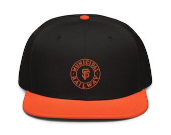 SF MUNI railway Snapback Hat