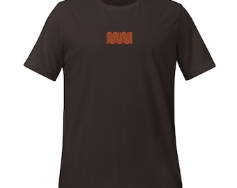 MUNI embroidered Unisex t-shirt