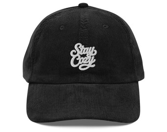 Stay Cozy Vintage Corduroy Cap