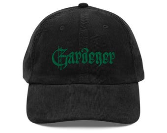 Gardener Vintage corduroy cap