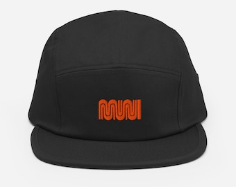 MUNI Five Panel Cap (Orange Color Way)