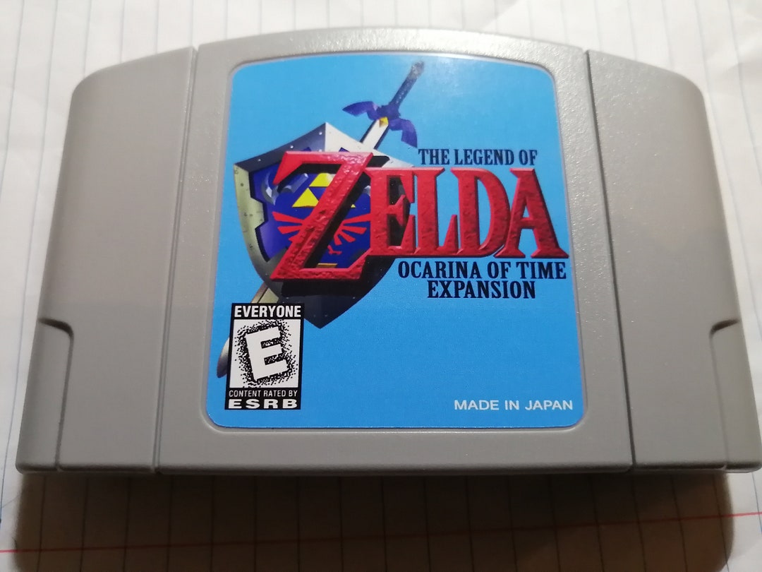 Zelda Ocarina of Time Expansion N64 Nintendo 64 expansion Etsy