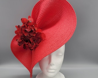 Fascinator Chapeau Fleur Vintage Mesh Bandeau Clip Cocktail Royal Ascot - Noir Élégant