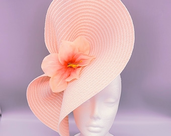 Pink Oaks Derby Hat Fascinator, Kirche, formell, Muttertag, Ostern, Royal Ascot, Hochzeit, Teeparty, Pferderennen, Cocktail