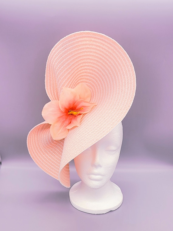Pink Oaks Derby Hat Fascinator,church, Formal, Mother display picture 3