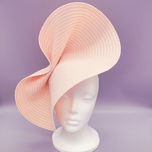 Pink Oaks Derby Hat Fascinator,Church, Formal, Mother’s Day, Easter, Royal Ascot, Wedding, Tea Party, Horse Race, Cocktail