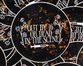 Ginger Snaps Movie Sticker: Horror Film, Water Resistant Vinyl Decal