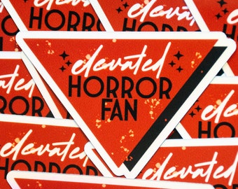 Scream Inspired Holographic Horror Fan Sticker