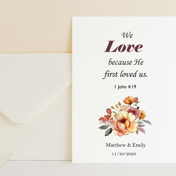 Wedding Blessings Printable - Etsy