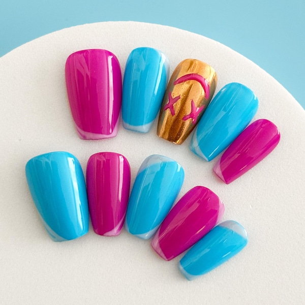 Powder Keg Press On Nails