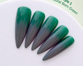 She's Wicked Cosplay Press On Nails