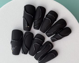 Snake Charmer Press On Nails