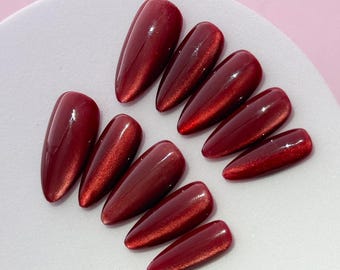 Cherry Cola Press On Nails