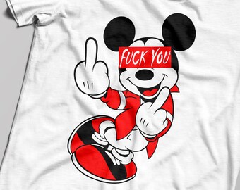 evil mickey mouse shirt