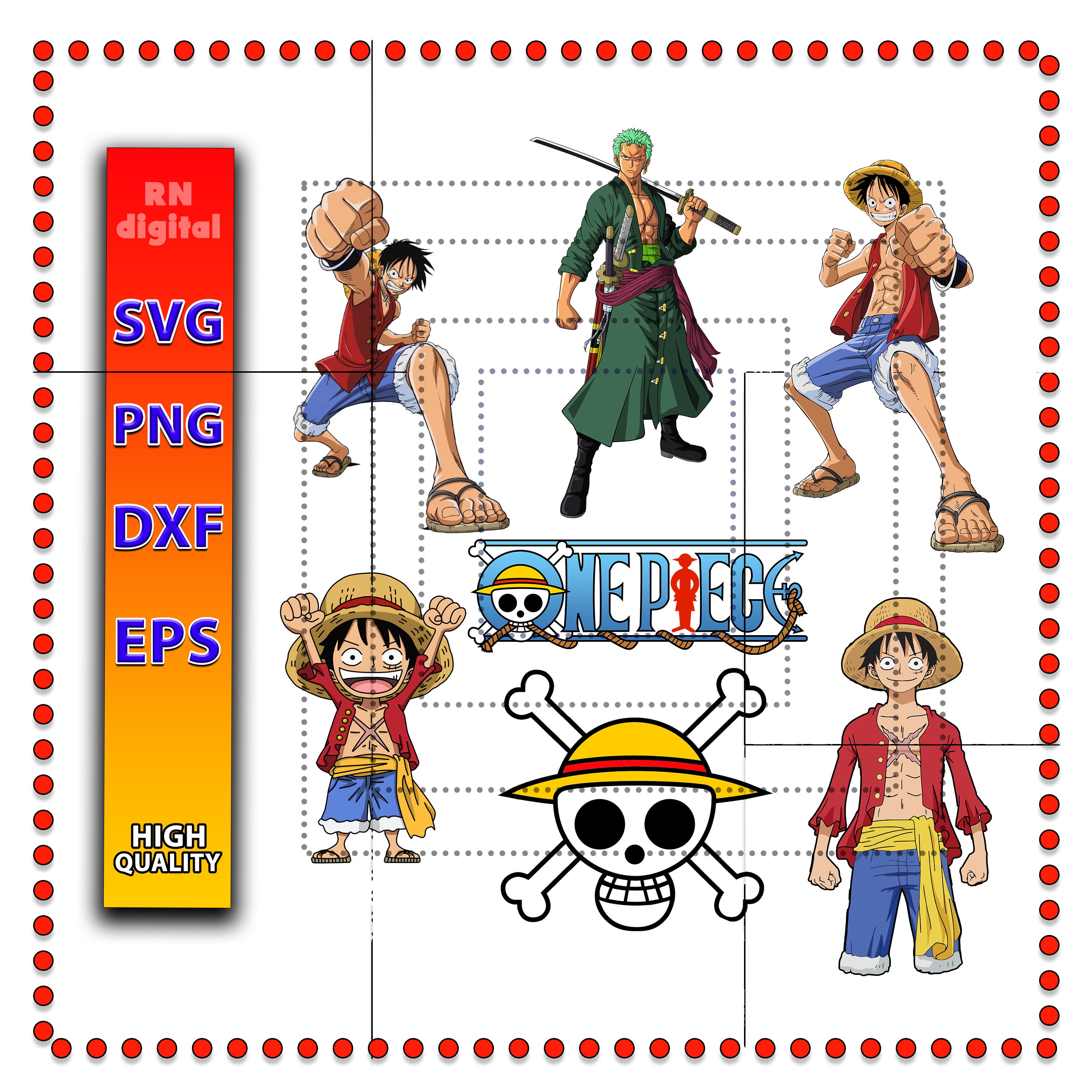 Whitebeard Pirates One Piece Svg, One Piece Svg, One Piece Characters