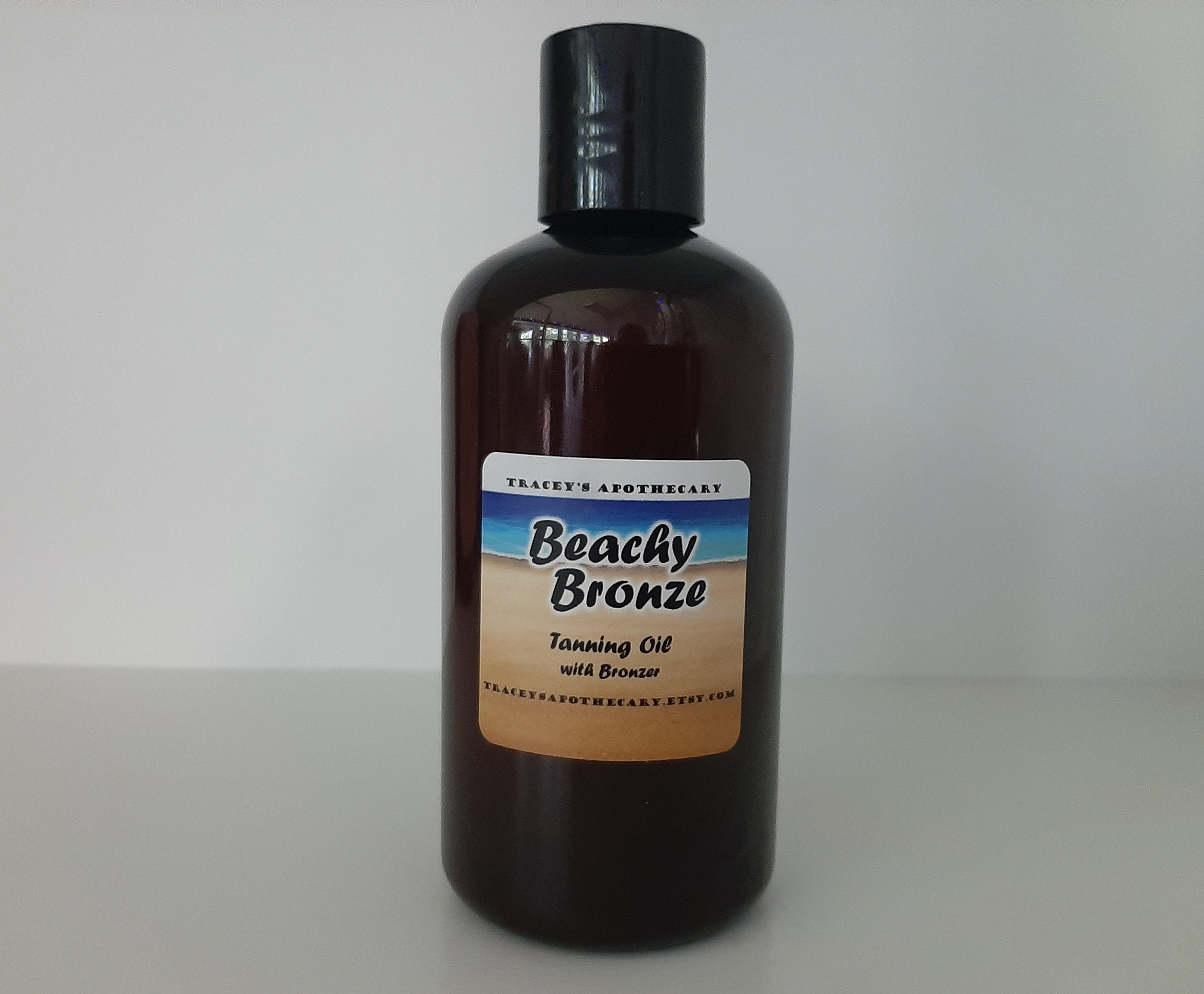 Beachy Bronze Tanning Oil With Bronzer Etsy
