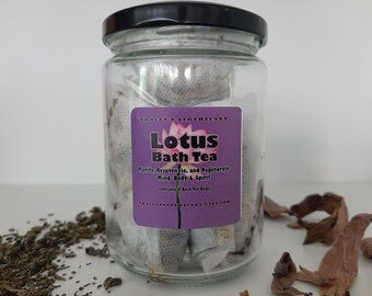Lotus Bath Tea (3 Tea Bags per container)