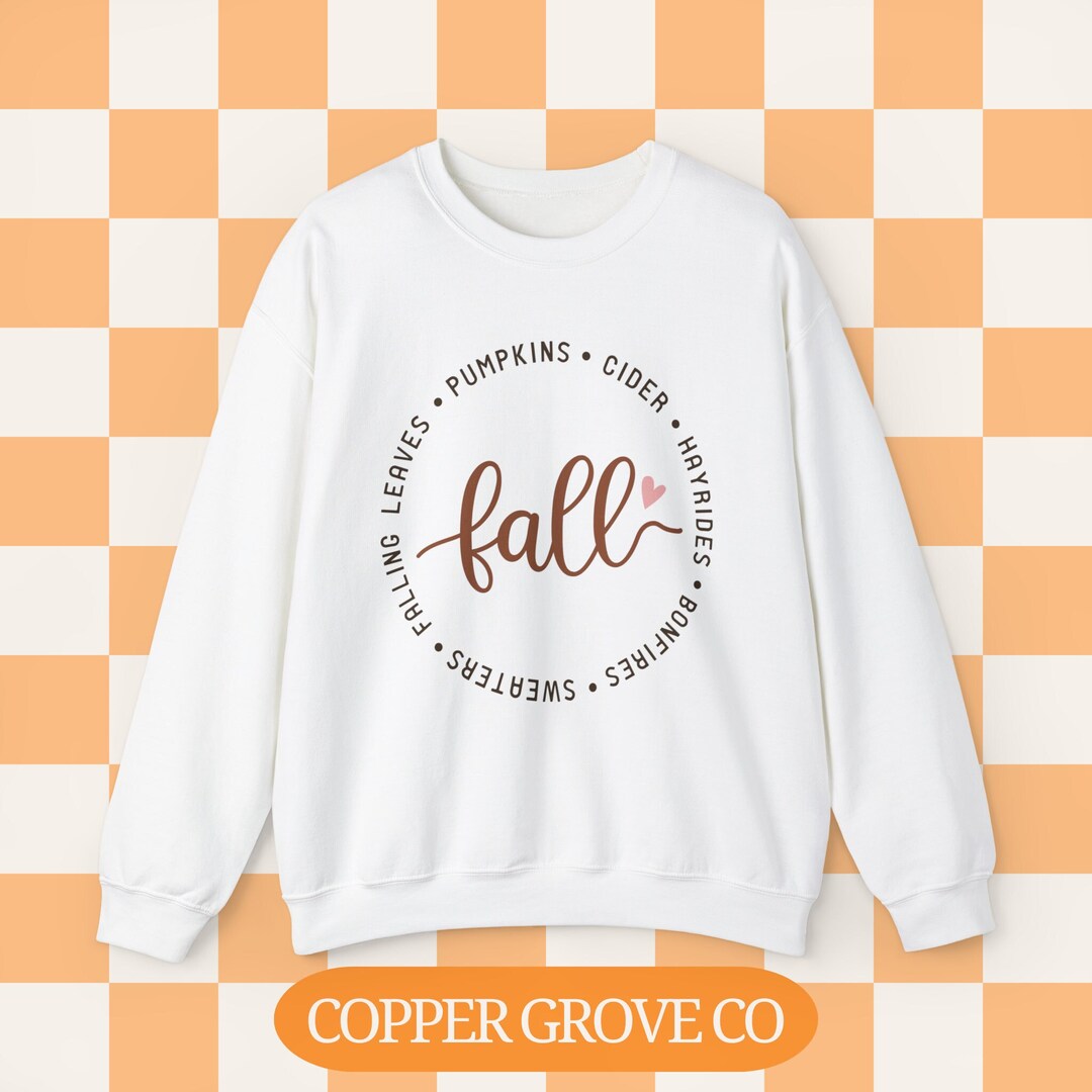 All Things Fall Fall Graphic Tee Womens Shirt Cute Fall Etsy