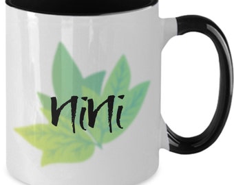 Gift for Nini, Gift From Grandkids, Grandmother's Birthday Gift, Mother's Day Gift for Grandma, Nini's Birthday Gift, Coffee Mug Gift Idea