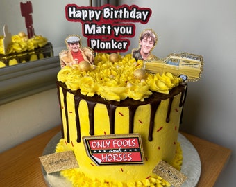 Only fools and horses cake topper