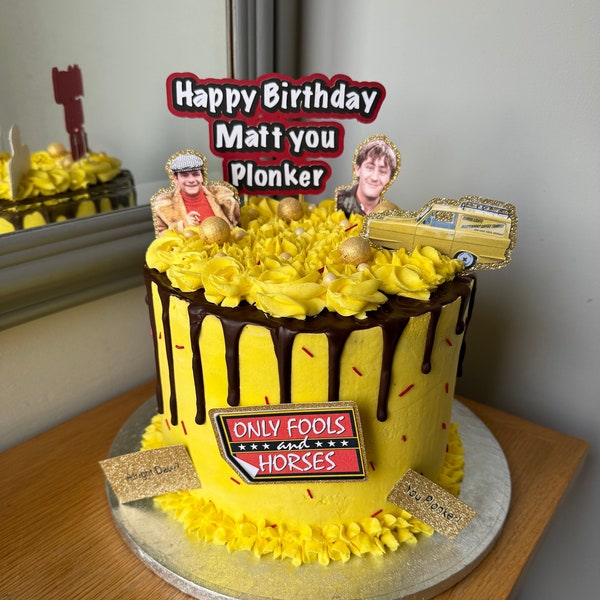 Only fools and horses cake topper