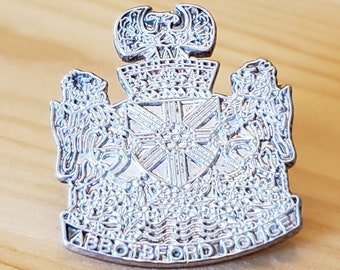 Vintage Abbotsford Police Pin - British Columbia City Police Brooch
